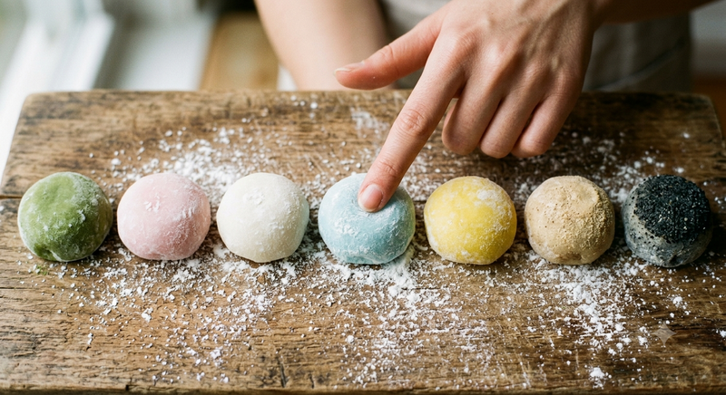 Petits mochi maison
