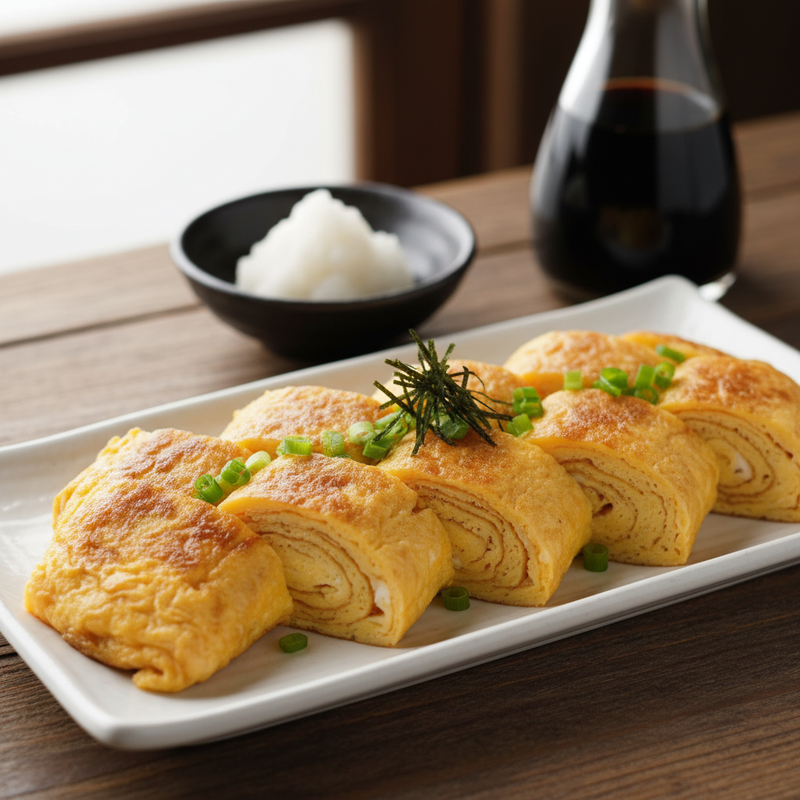 Tamagoyaki, l'omelette japonaise roulée