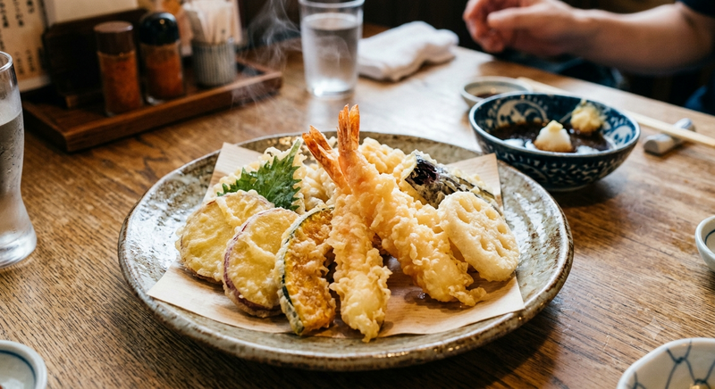 Tempura de légumes de saison