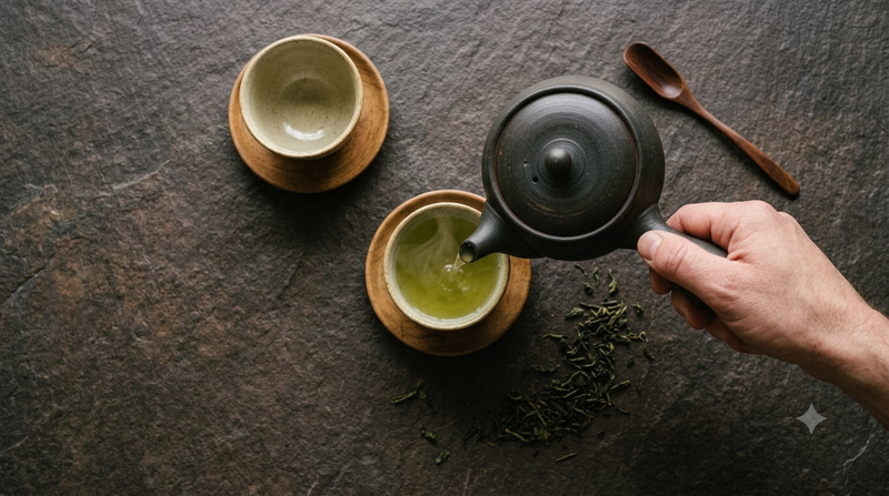 Thé sencha, le rituel du matin