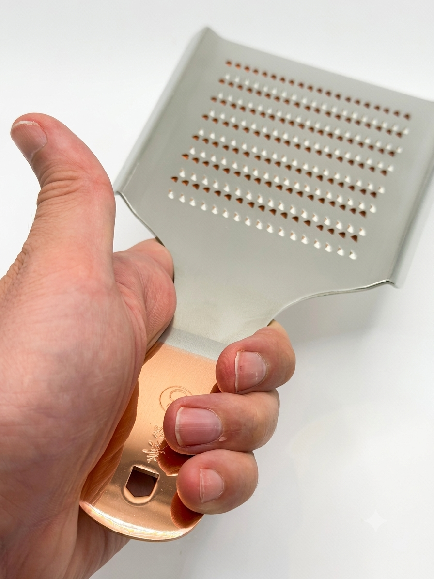 Copper grater