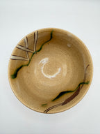 Coupe sur pied, décor peint