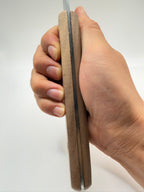 Spatule teppan acier manche bois, vue 7