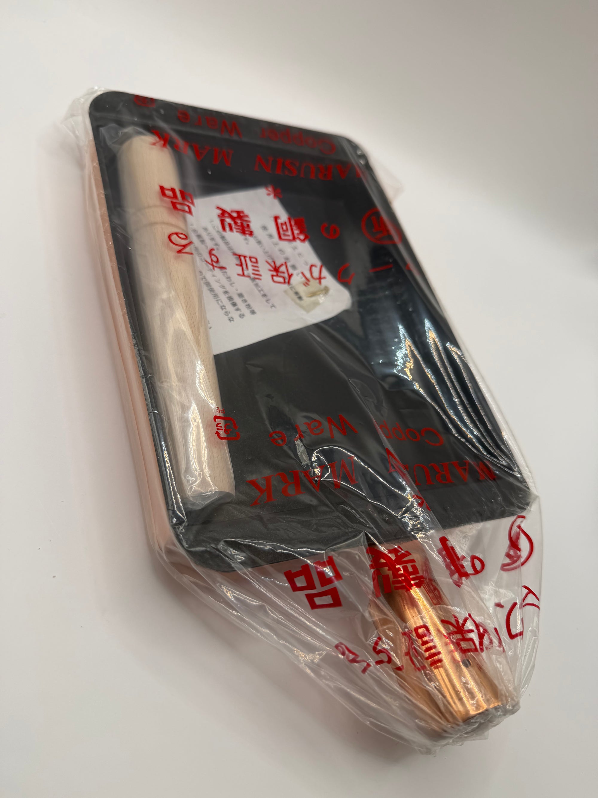 Poêle tamagoyaki cuivre, manche bois