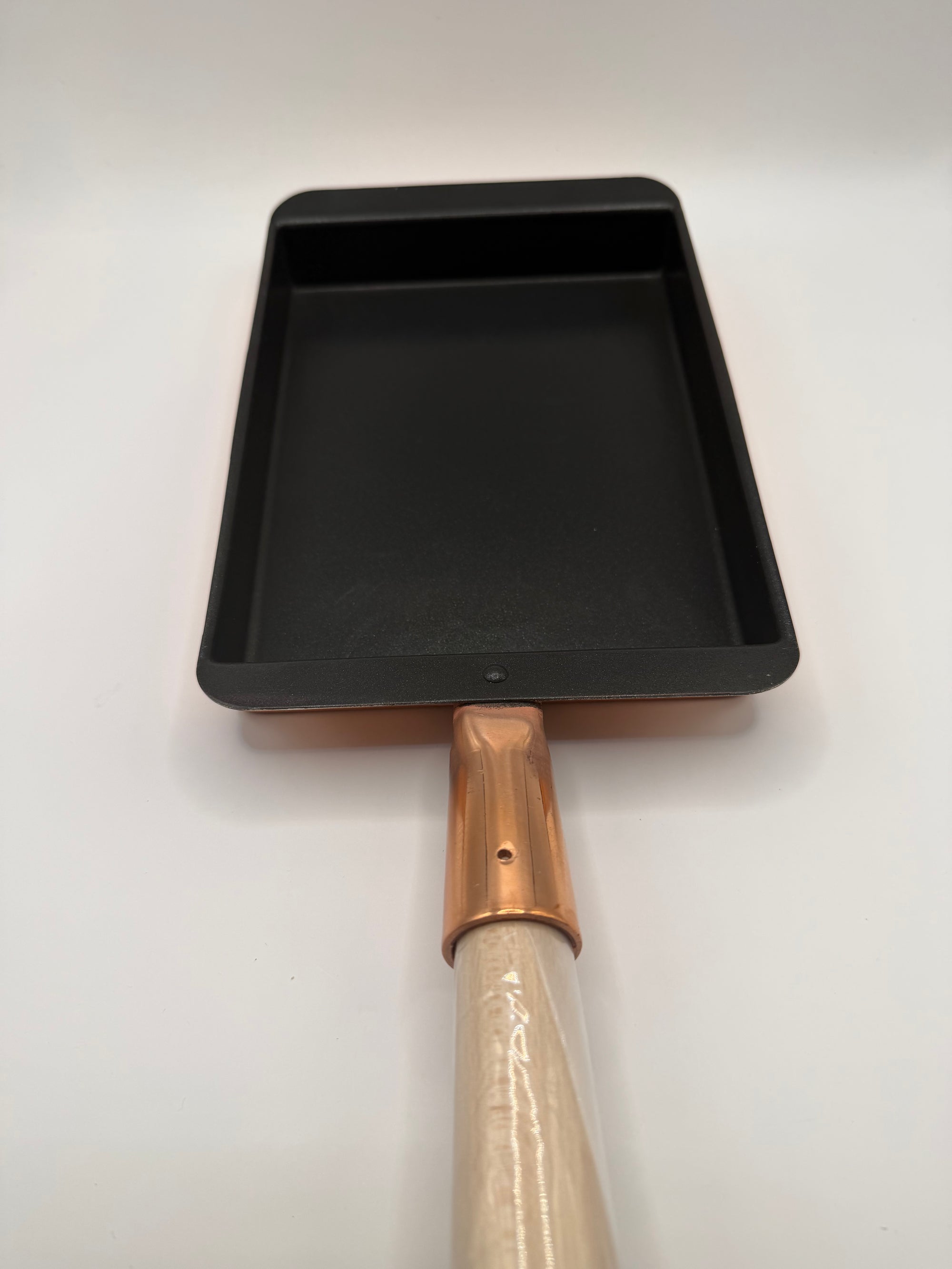 Poêle tamagoyaki cuivre, manche bois