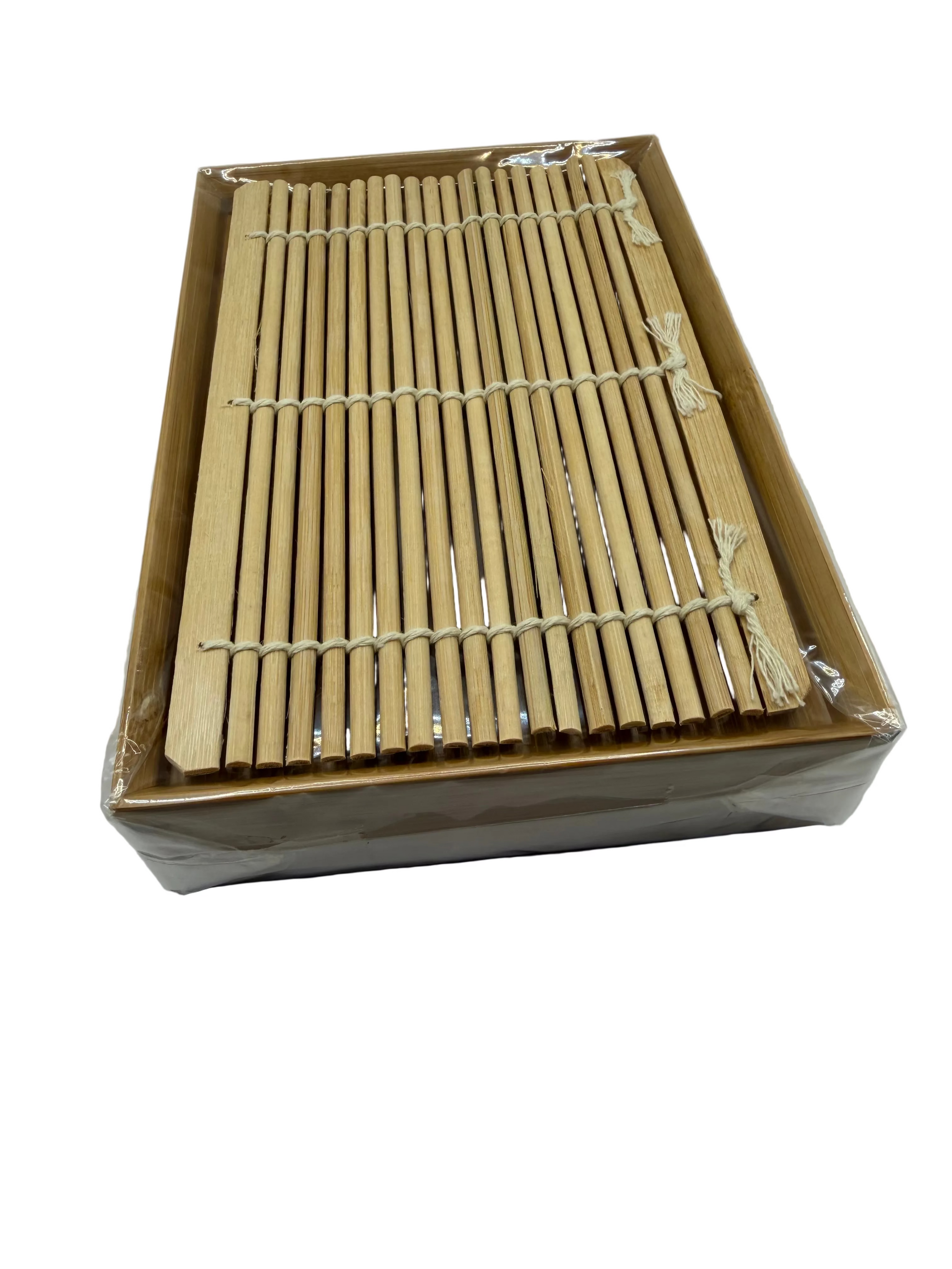 Plateau à soba en bambou 20x14