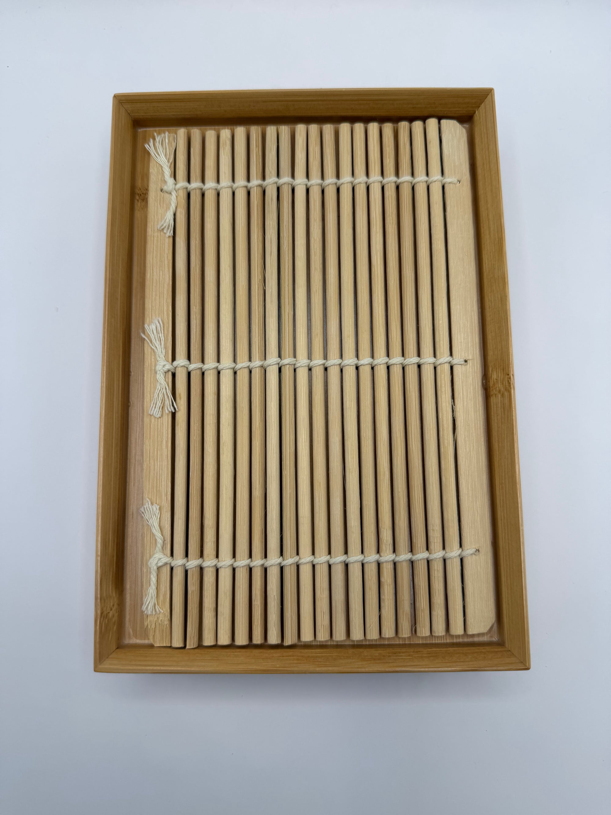 Plateau à soba en bambou 20x14