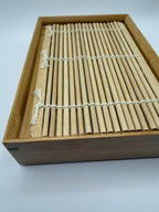 Plateau à soba en bambou 20x14