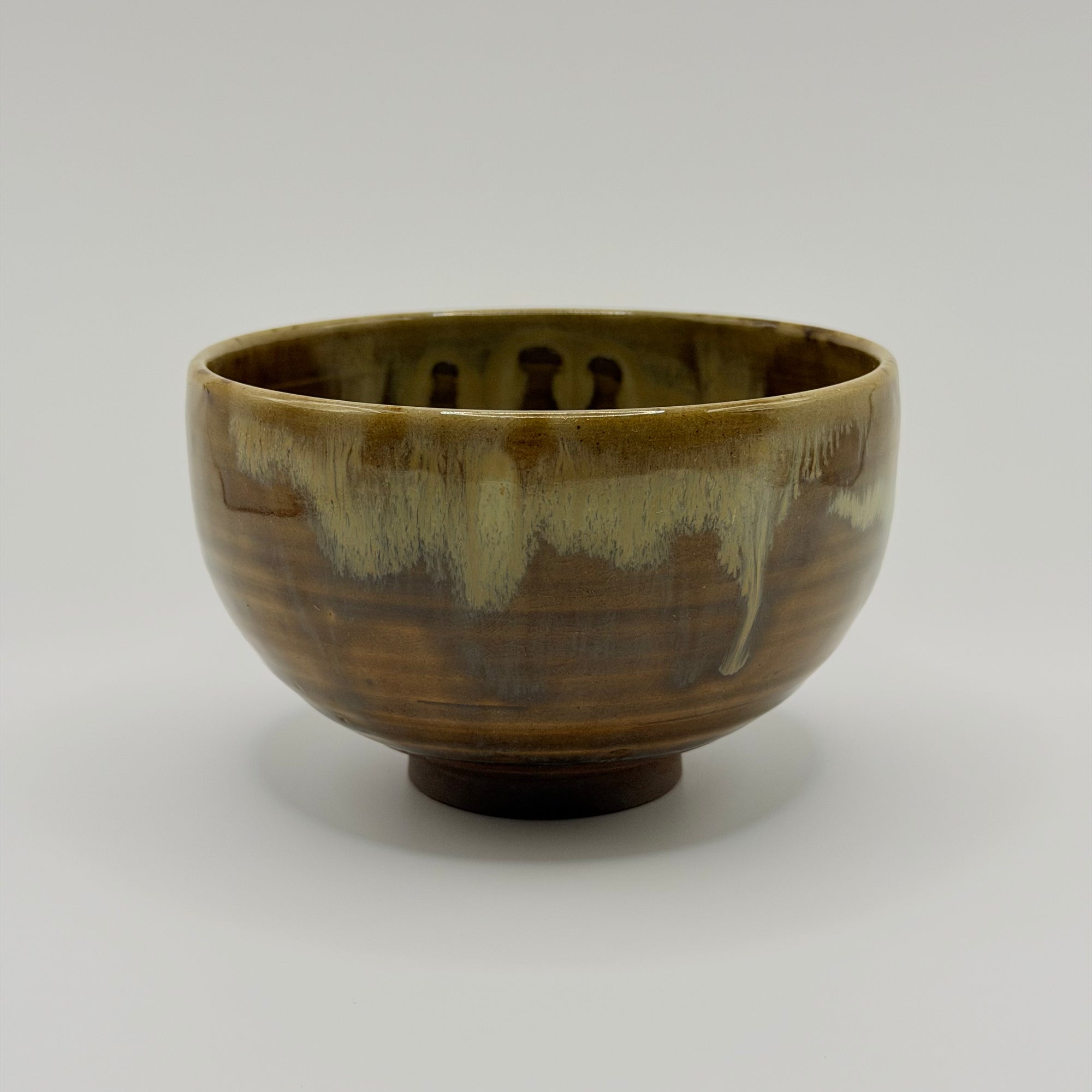 Bol japonais émaillé brun