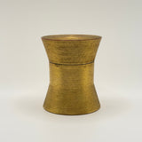 Pot à Matcha Doré à la Laque, Pièce Vintage de Collection