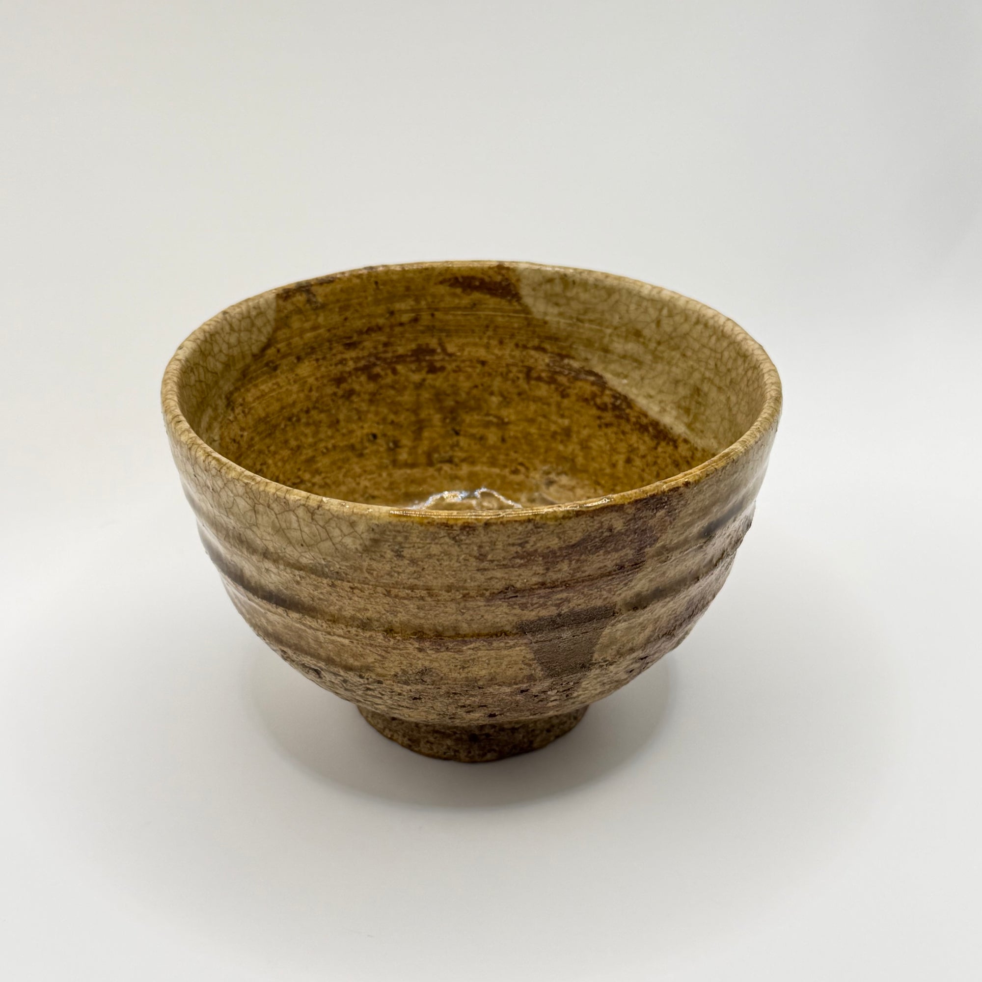 Bol à Matcha Glaçure Craquelée