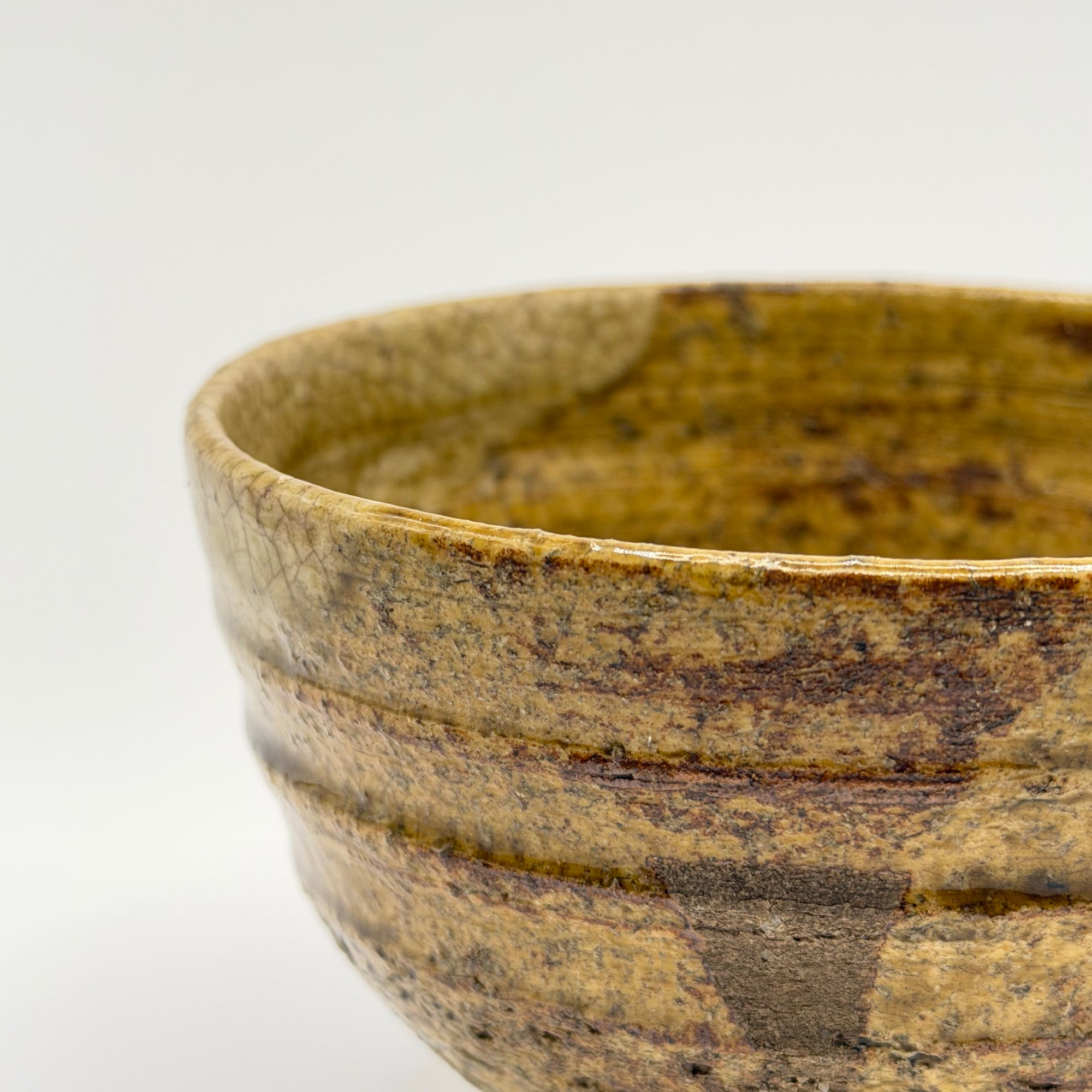 Bol à Matcha Glaçure Craquelée