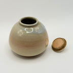 Pot à Matcha Sphérique Glaçure Nacrée