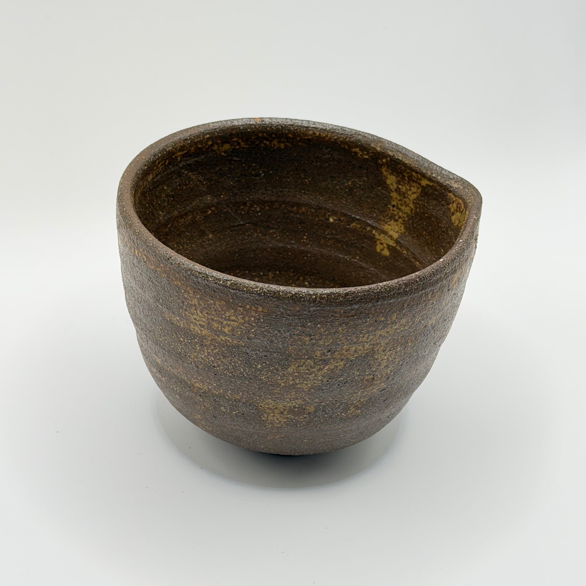 Bol à Matcha en Grès Brut