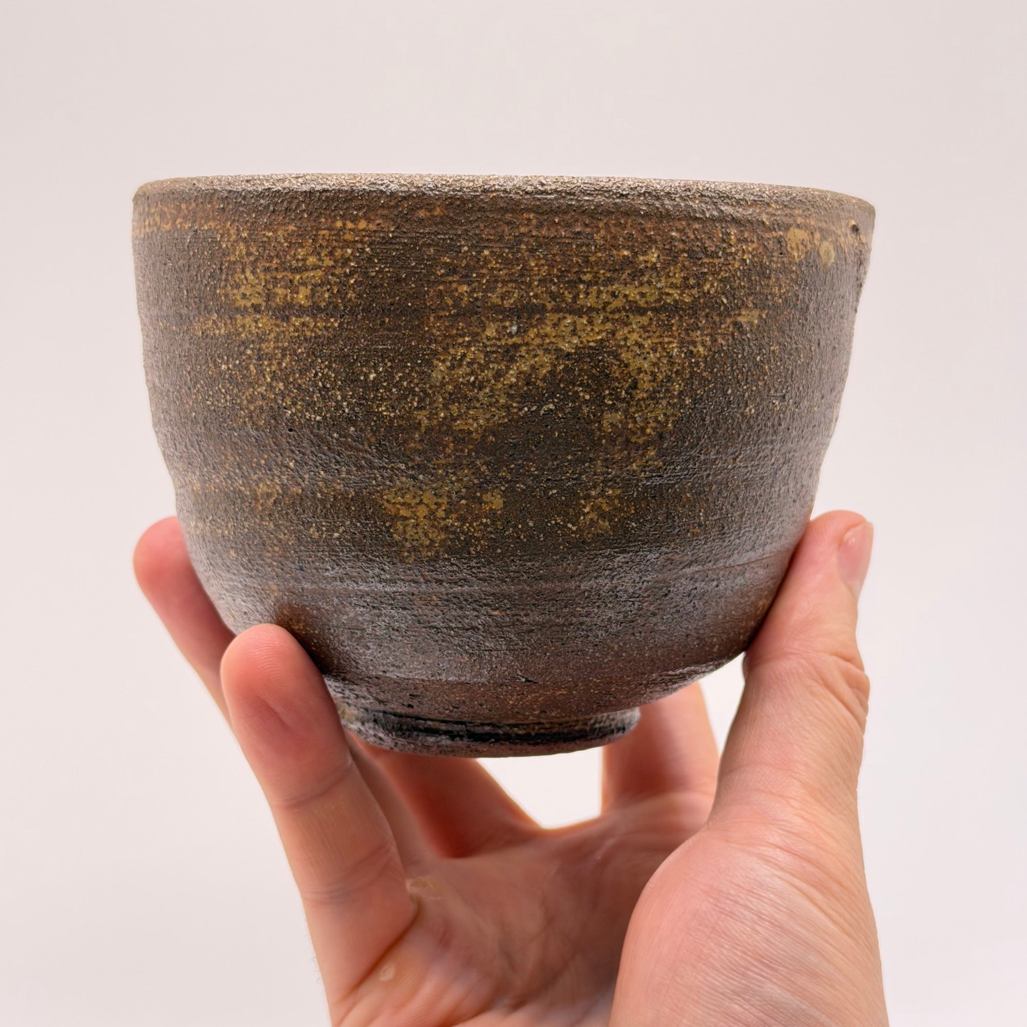 Bol à Matcha en Grès Brut