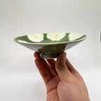 Coupe à Matcha Céladon, Décor Libellules