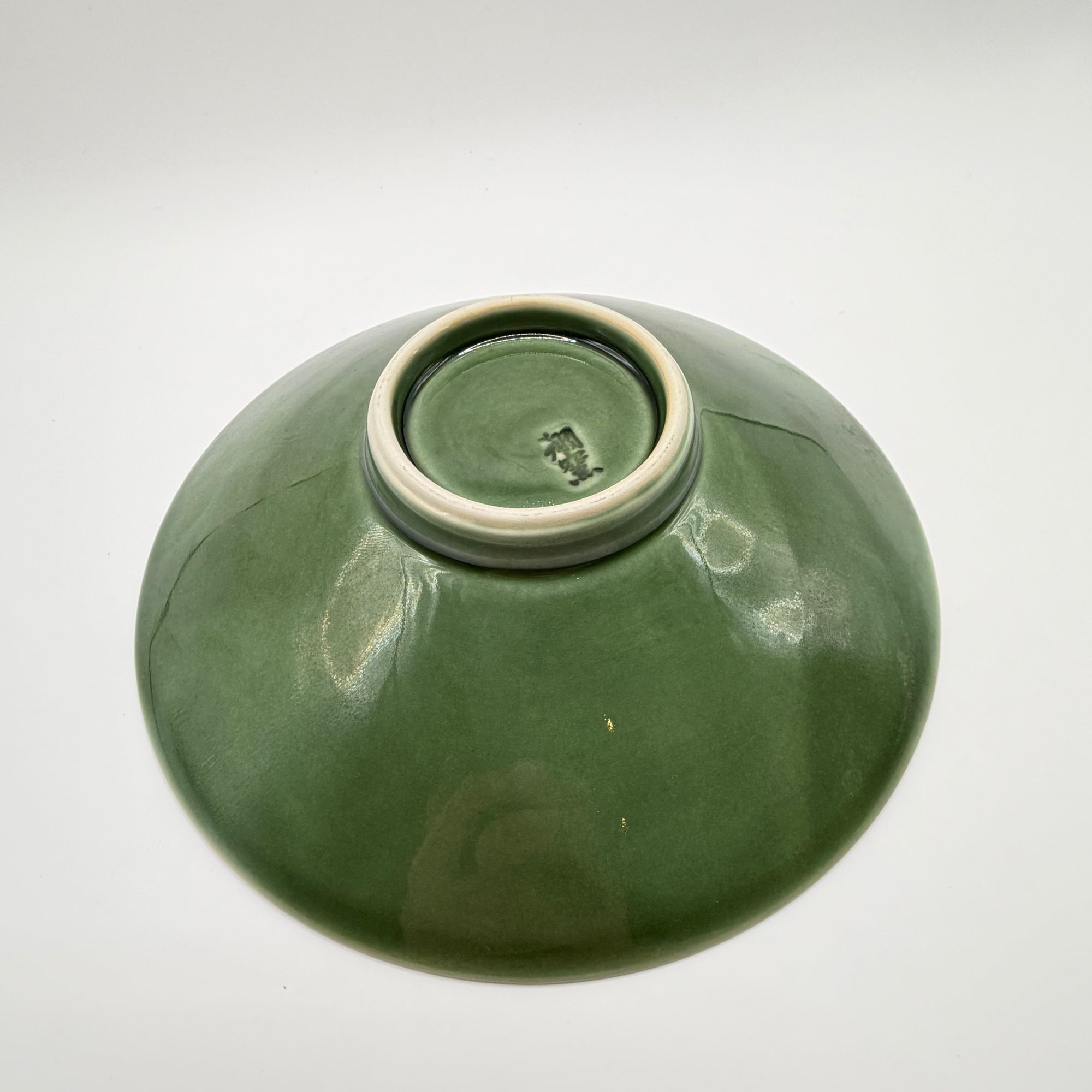 Coupe à Matcha Céladon, Décor Libellules