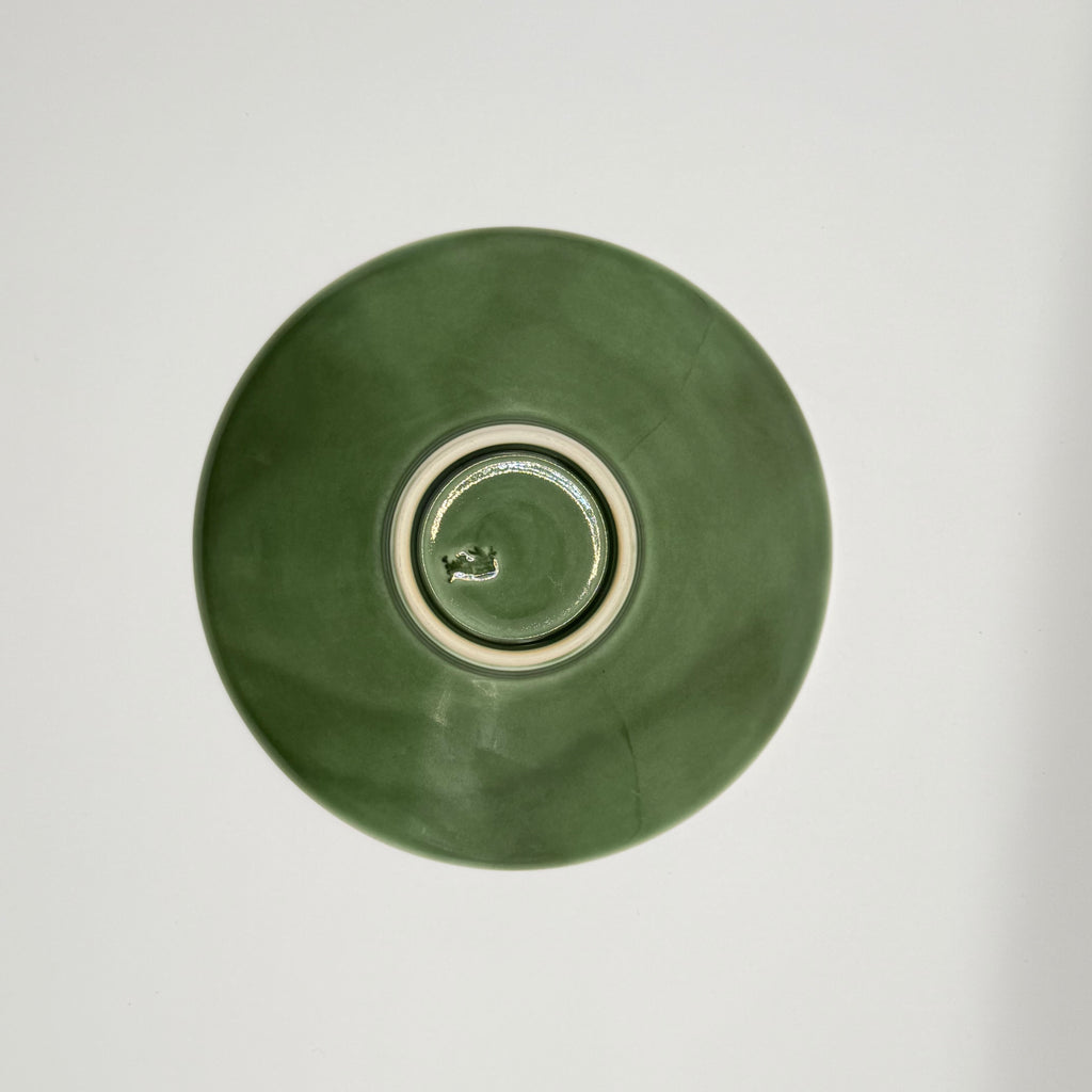 Coupe à Matcha Céladon, Décor Libellules