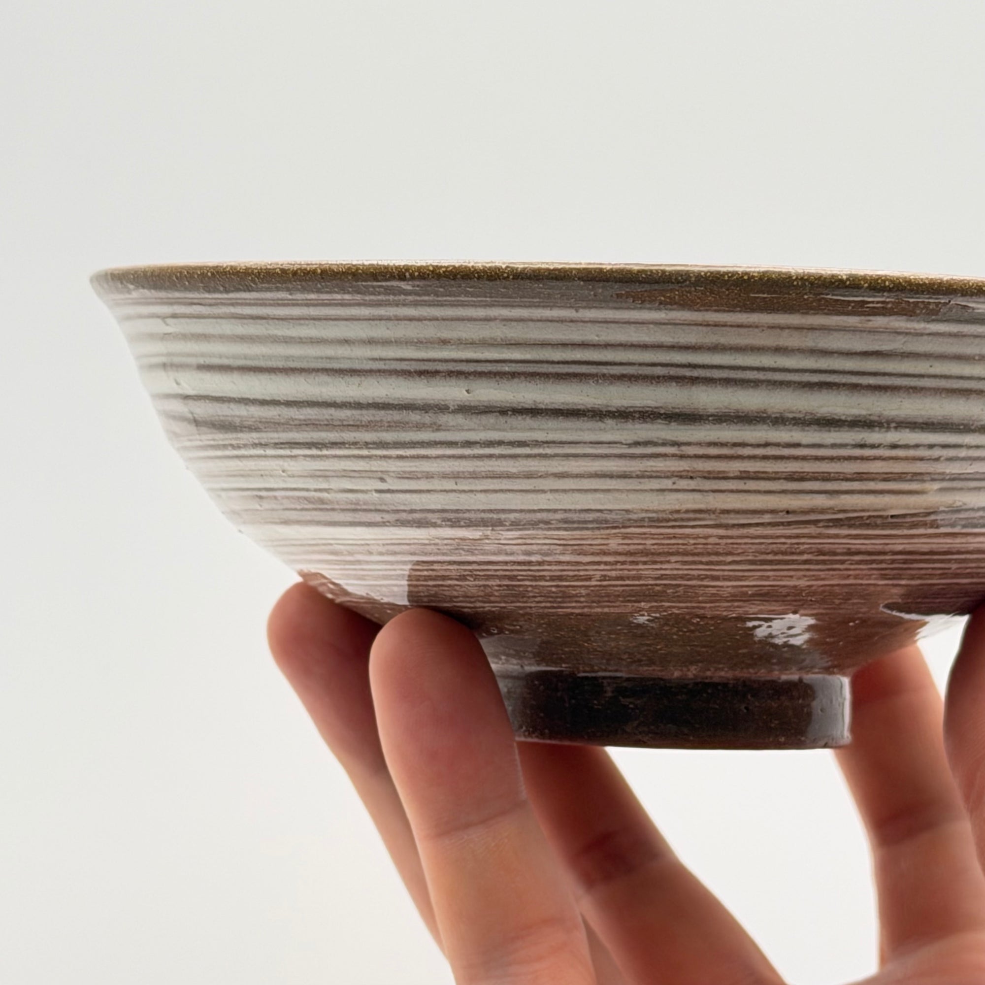 Bol à Matcha Décor Mishima, Frise Végétale