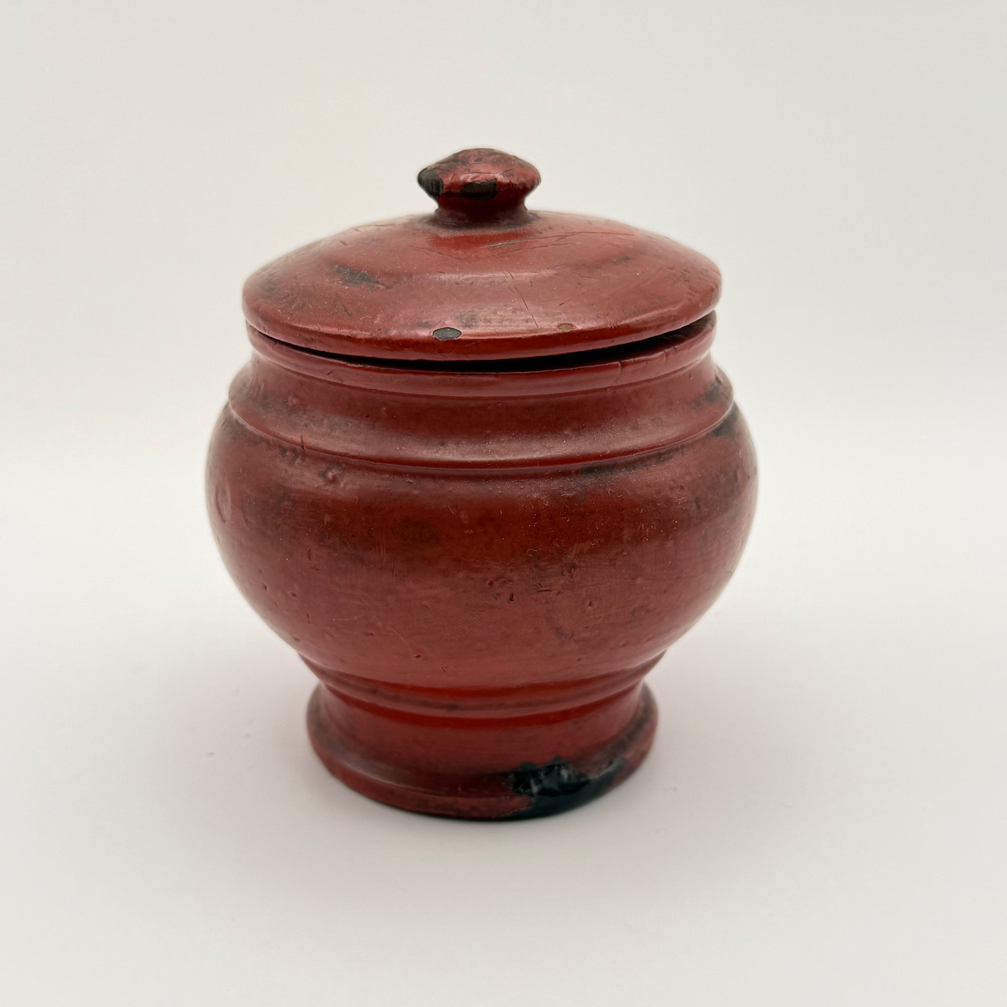 Pot à Matcha en Laque Negoro