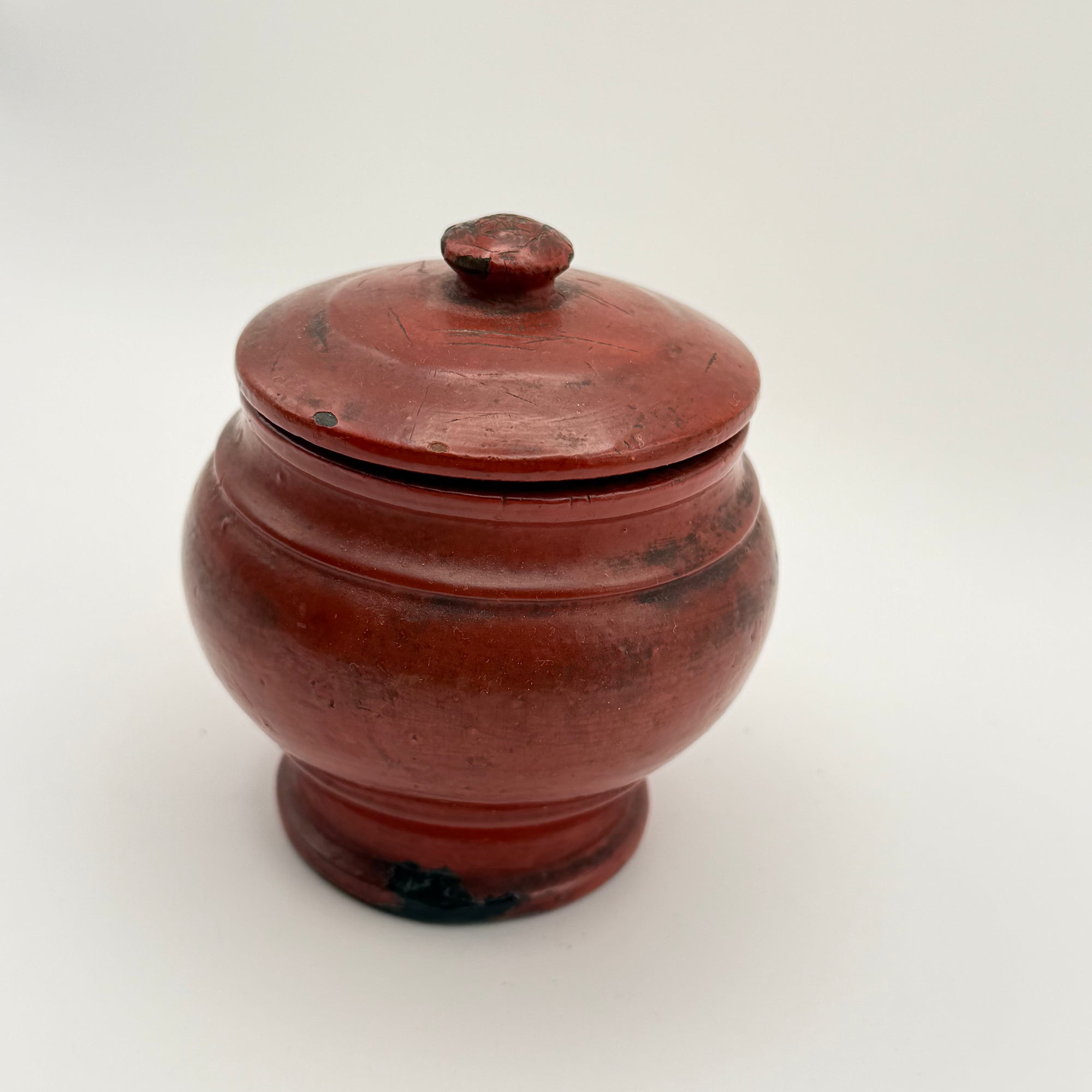 Pot à Matcha en Laque Negoro