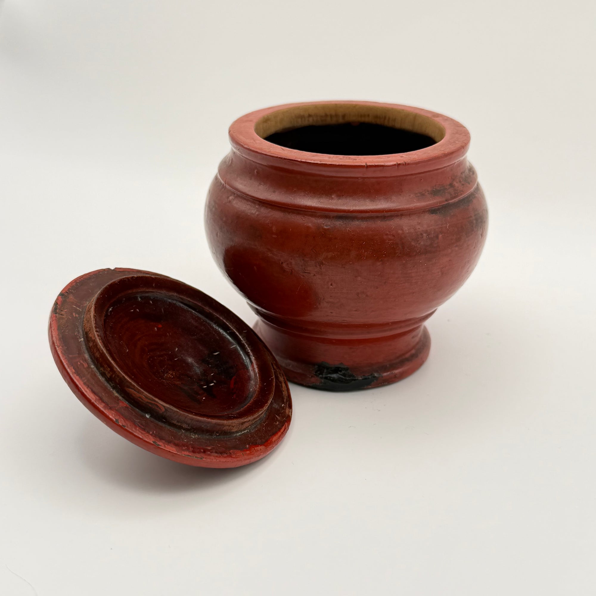 Pot à Matcha en Laque Negoro