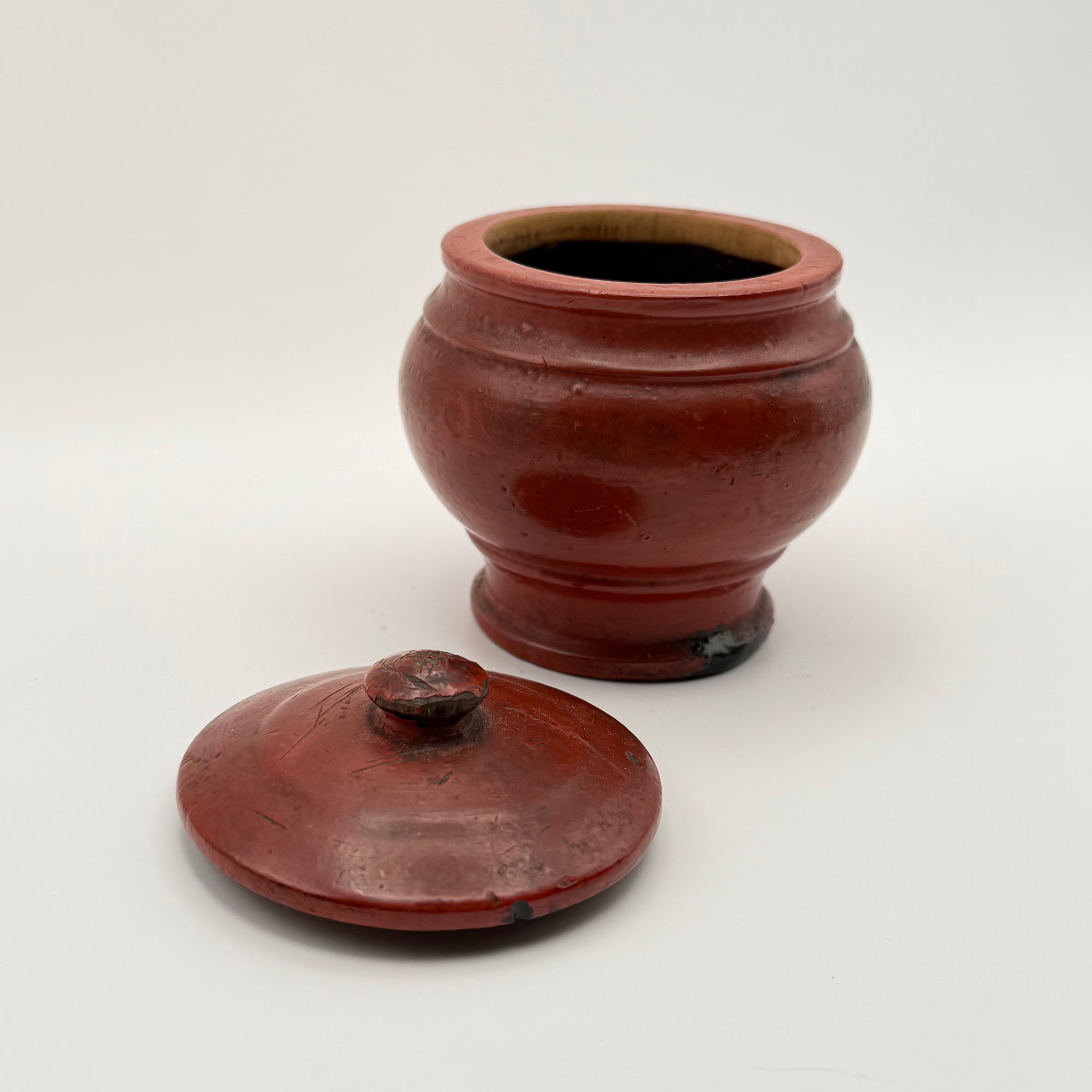 Pot à Matcha en Laque Negoro