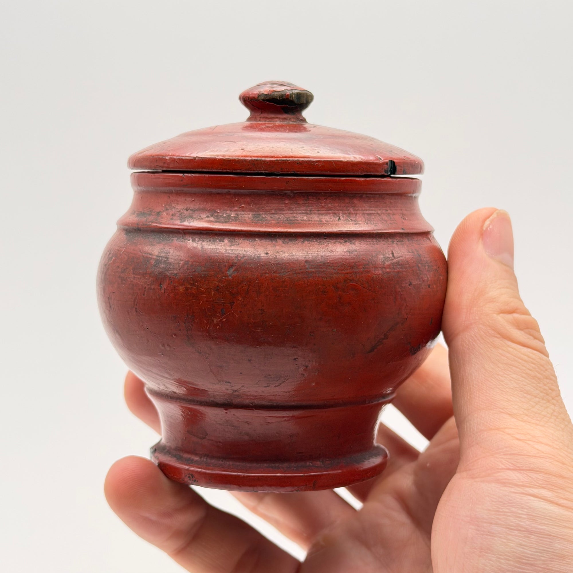 Pot à Matcha en Laque Negoro