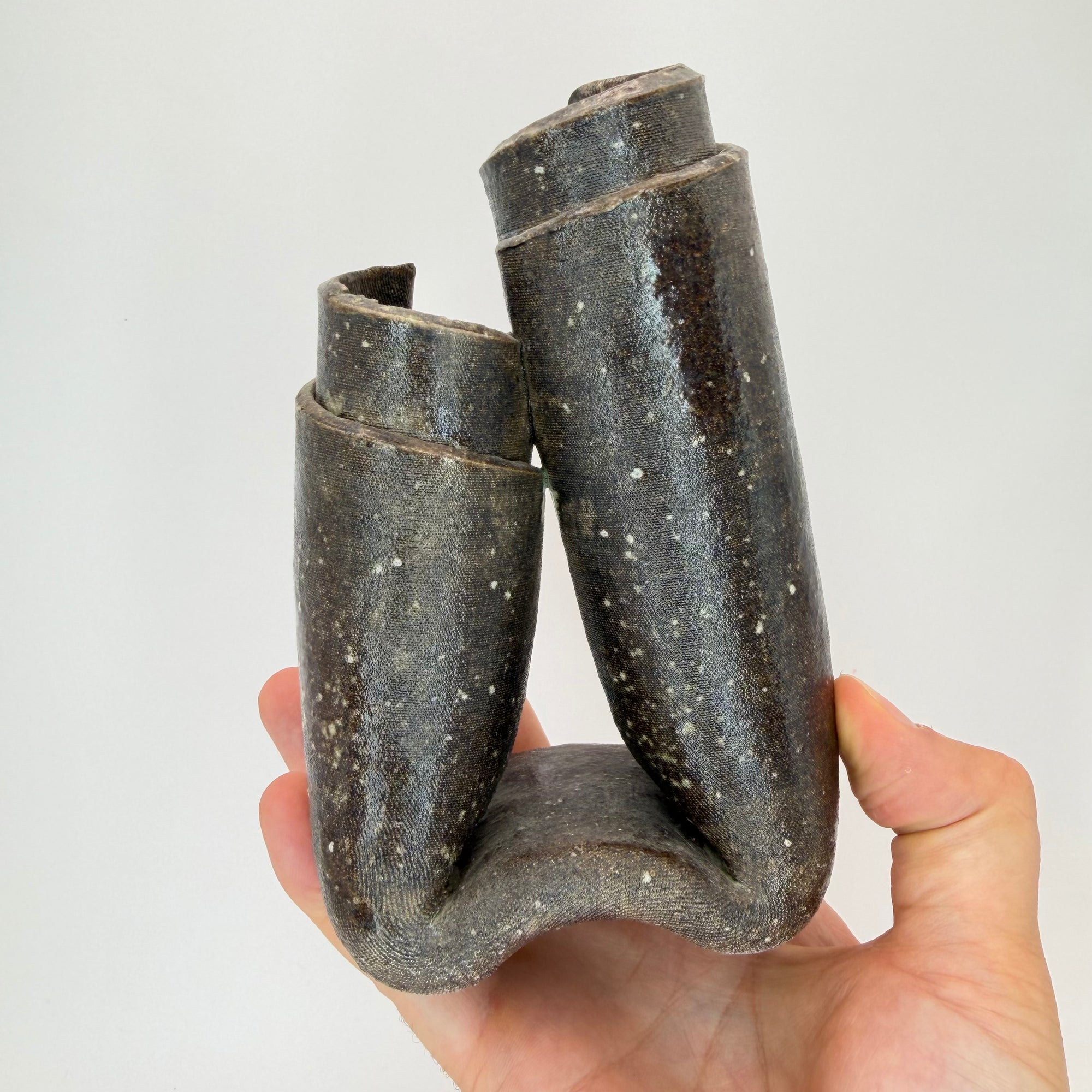 Vase double col Makimono