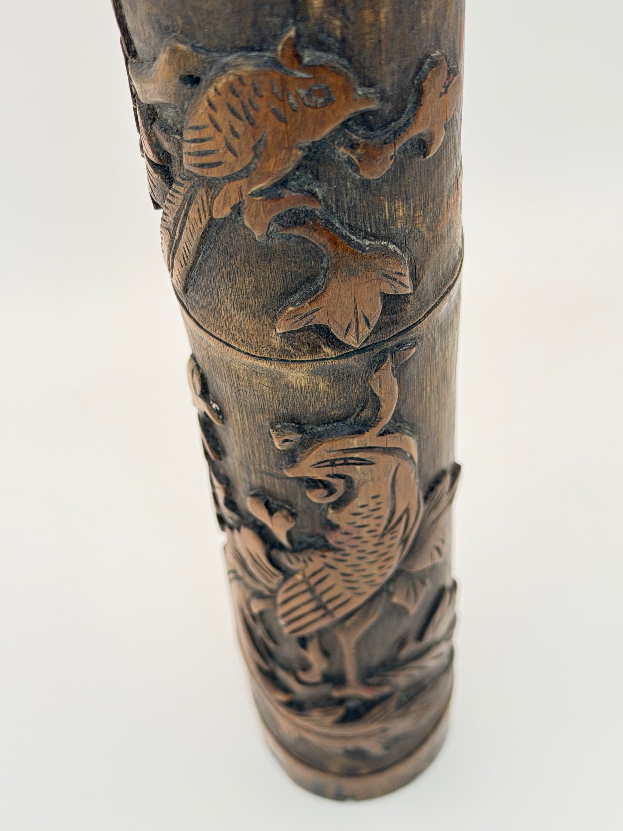 Vase Bambou Sculpté Botan