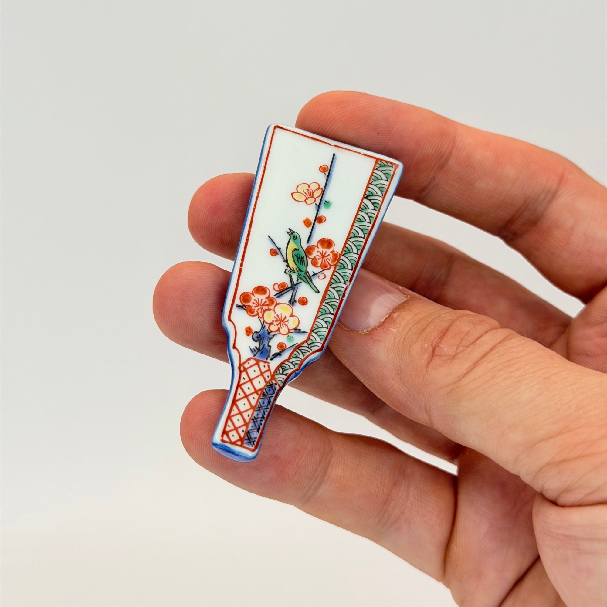 Set de 4 Porte-Baguettes Imari Prunier