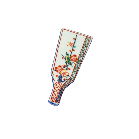 Set of 4 Imari Plum Blossom Chopstick Rests