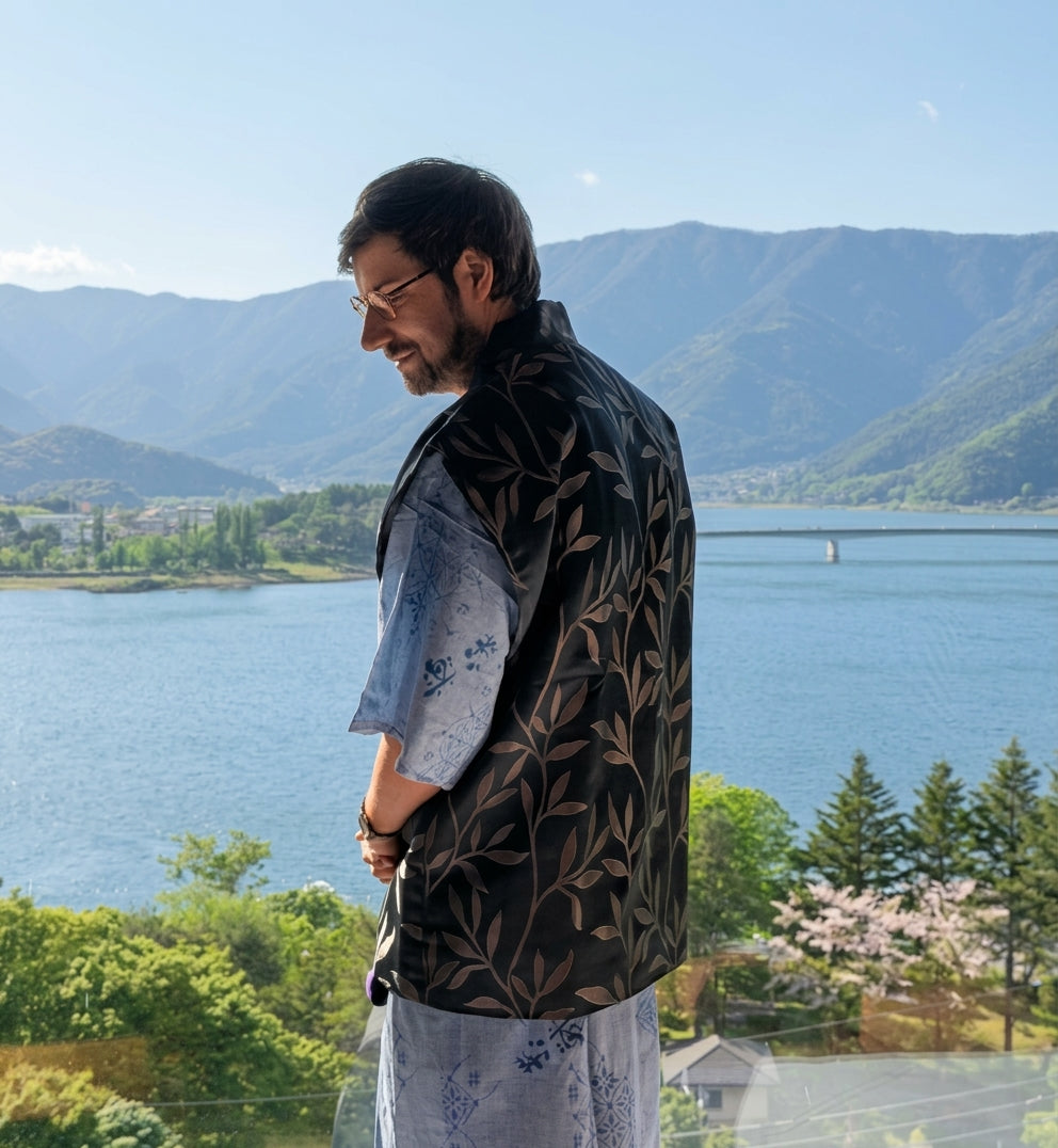 Léonard, fondateur de Dogou, au Japon
