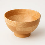 Bol Hikiyose en bois tourné