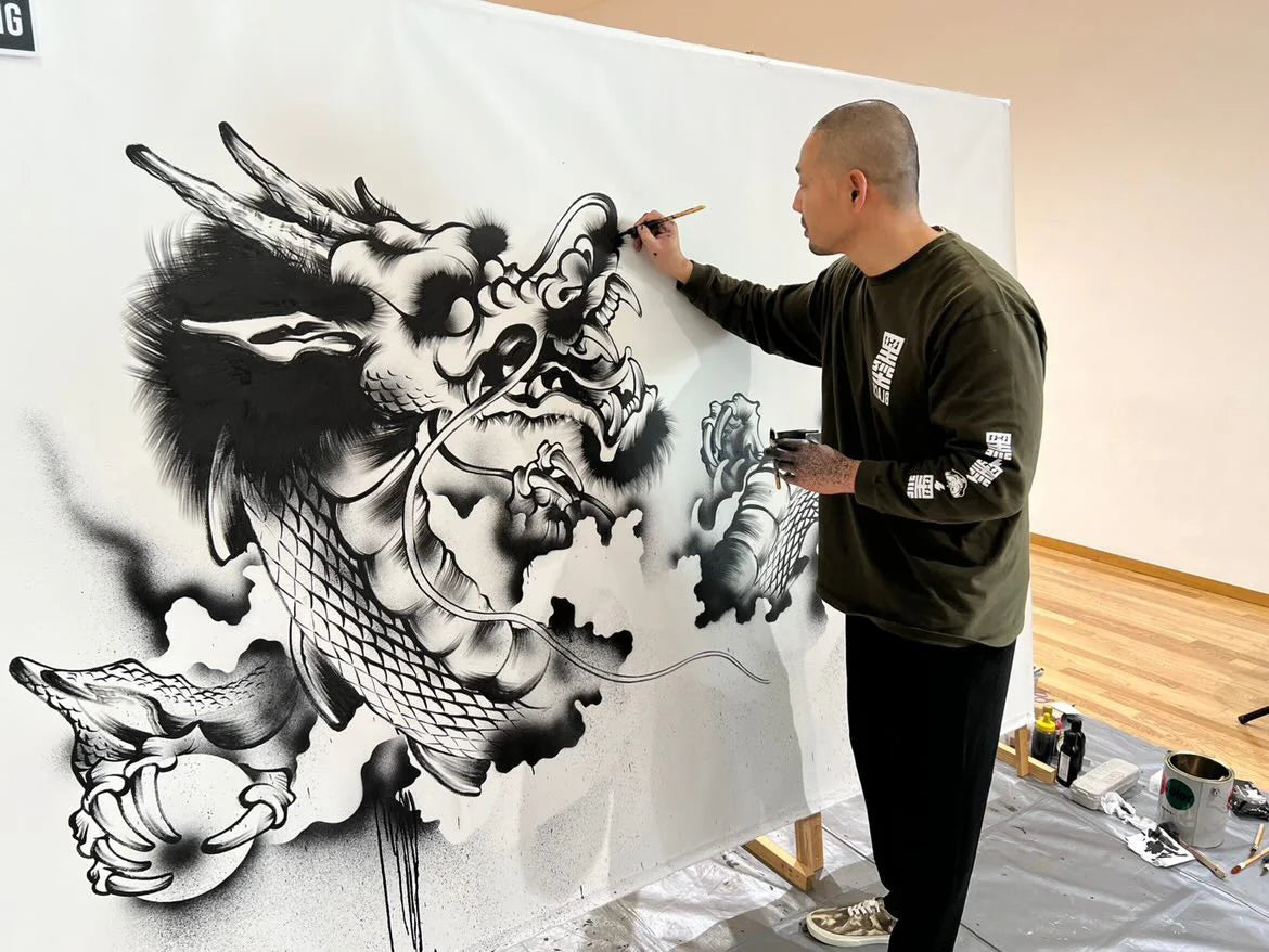 Tablier Série Artiste Dragon